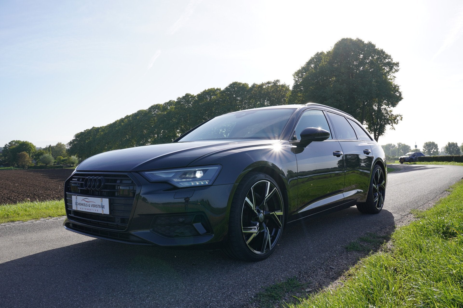 Audi A6 Avant 45 TDI quattro Sport Pro Line S / BTW / Panora, Auto's, Automaat, Gebruikt, Zwart, Leder