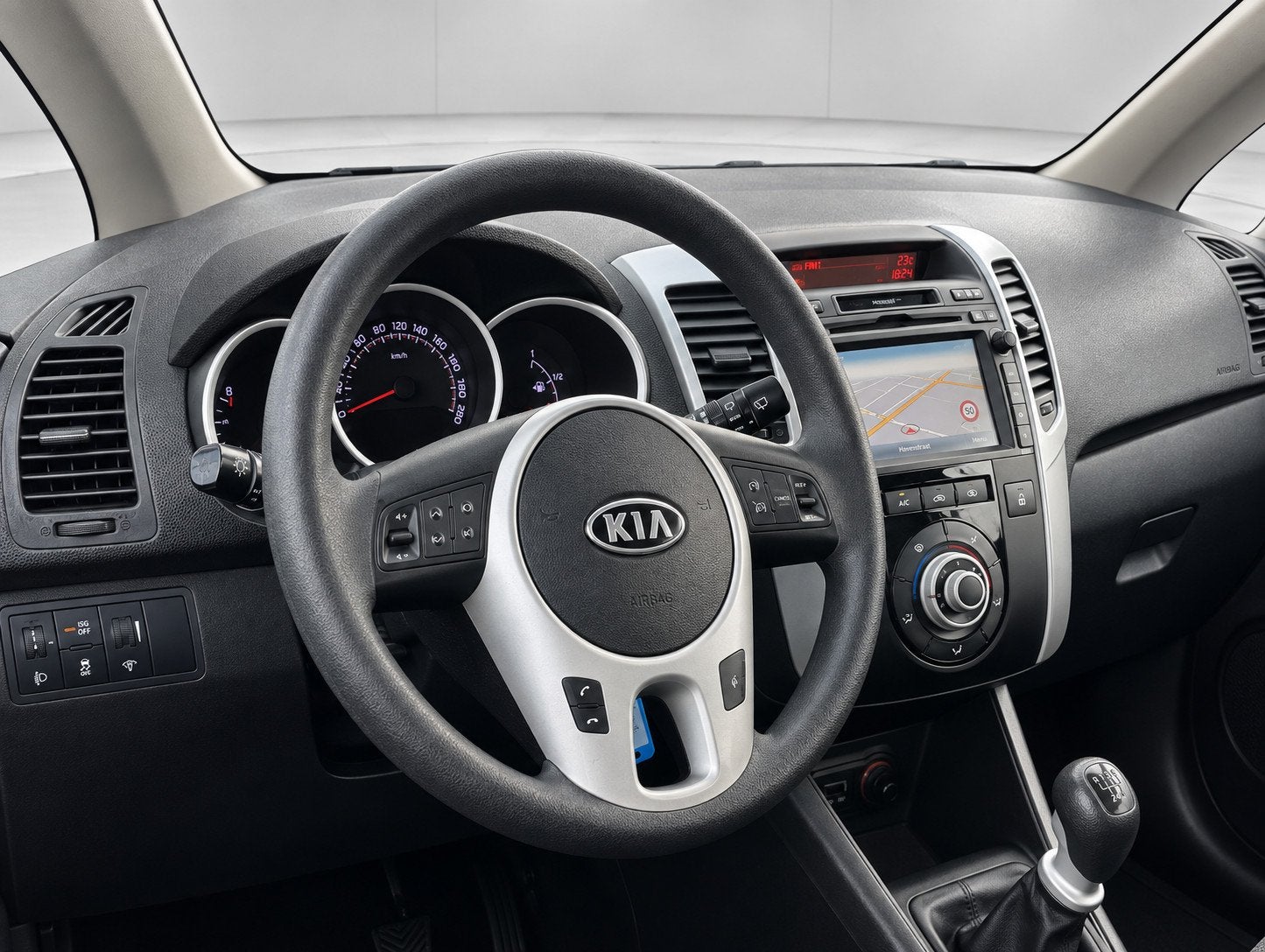Kia Venga 1.4 CVVT Seven/NAVI/CAMERA/NW APK, Auto's, Voorwielaandrijving, Stof, Gebruikt, 4 cilinders