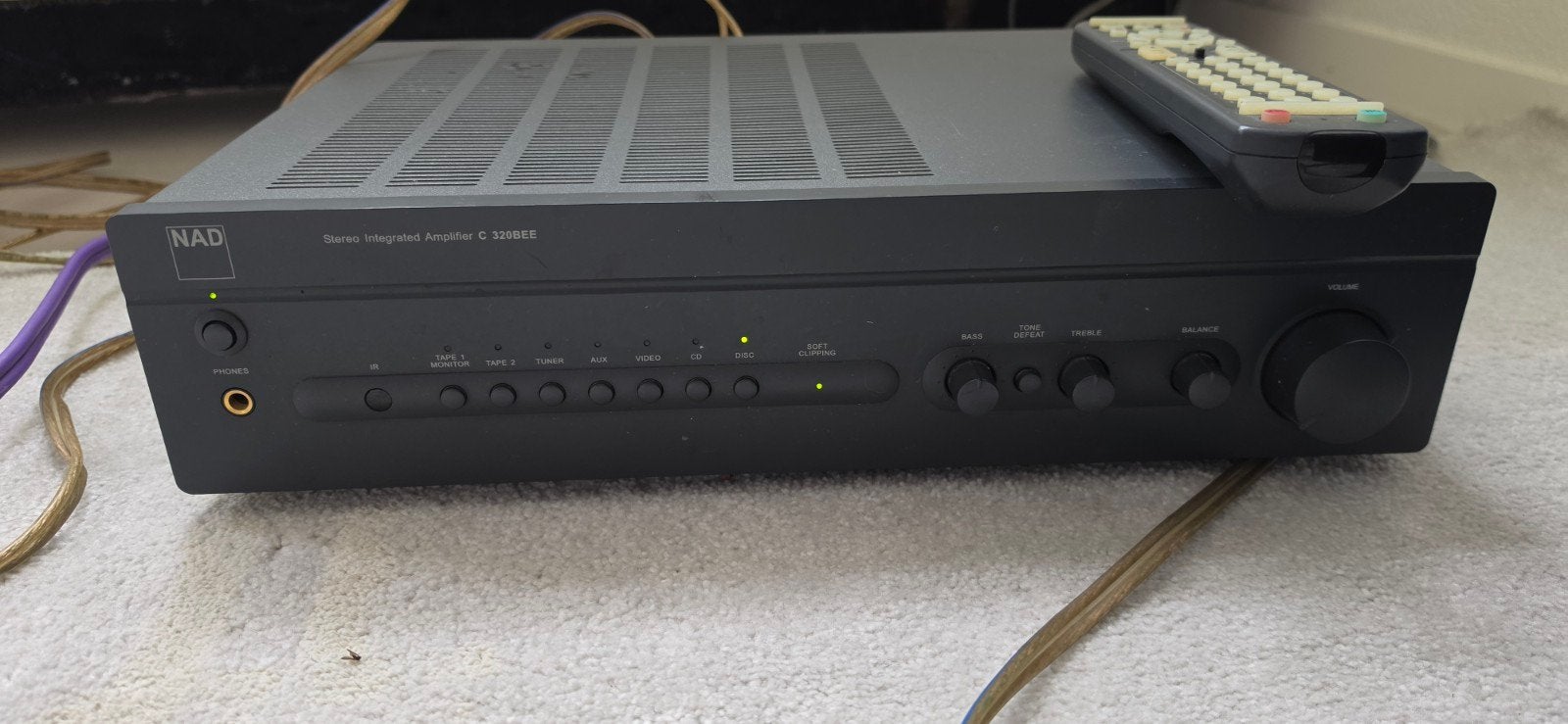 NAD C320BEE Stereo Versterker, Overige merken, Gebruikt, Ophalen of Verzenden, 60 tot 120 watt