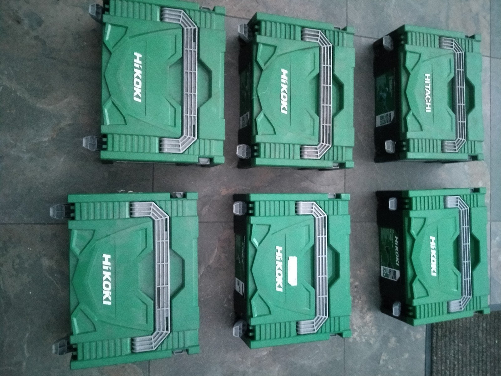 6 hikoki/Hitachi systainer plus 3 inlay, Ophalen, Zo goed als nieuw