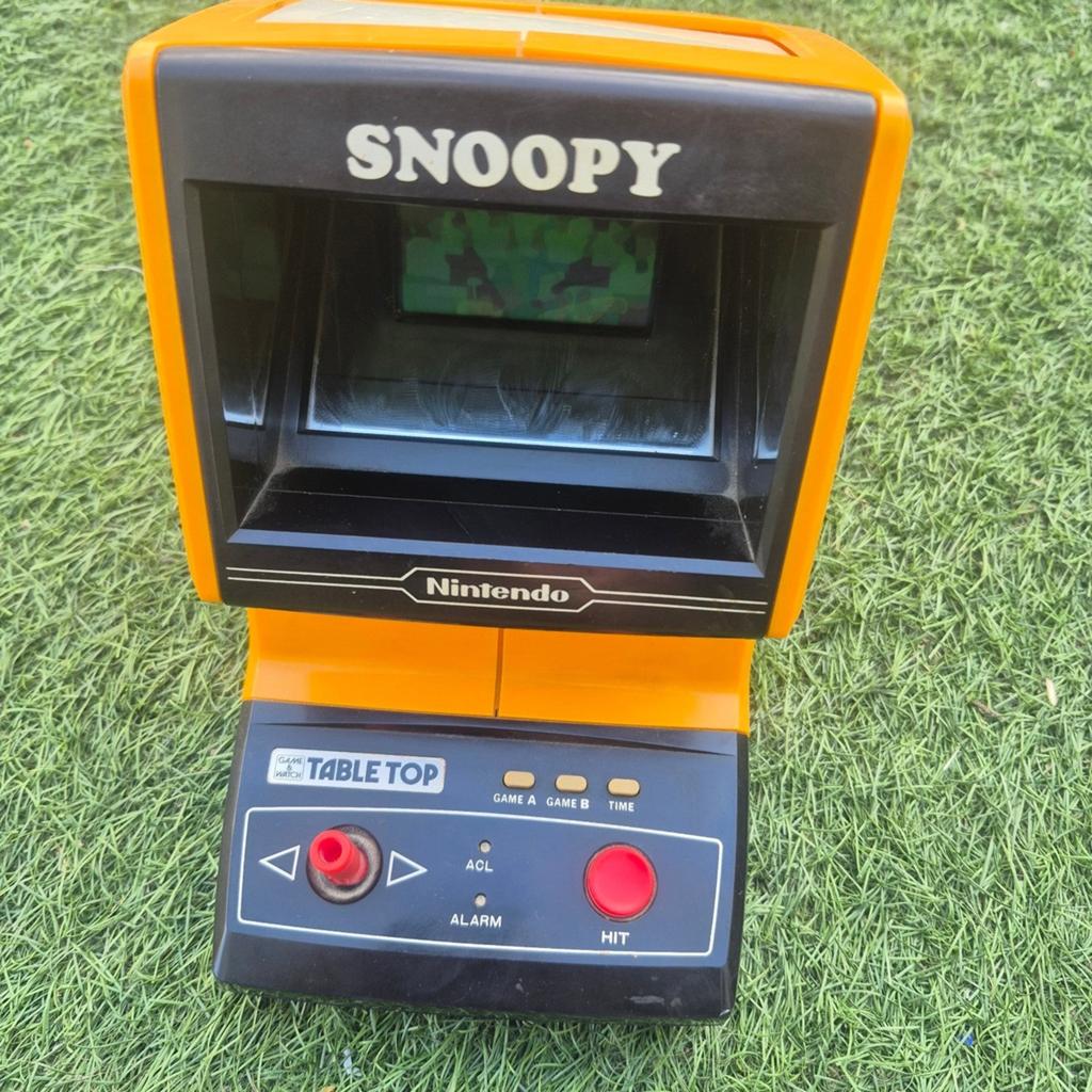 Oude  Nintendo Snoopy Table Top Game & Watch, Verzamelen, Overige Verzamelen, Gebruikt, Ophalen
