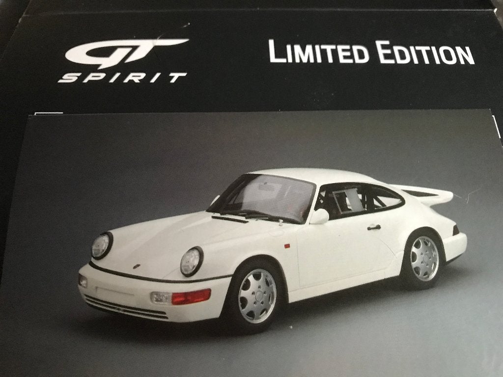 porsche 964 wit 1:18, Hobby en Vrije tijd, Ophalen of Verzenden, Nieuw, Auto, Overige merken