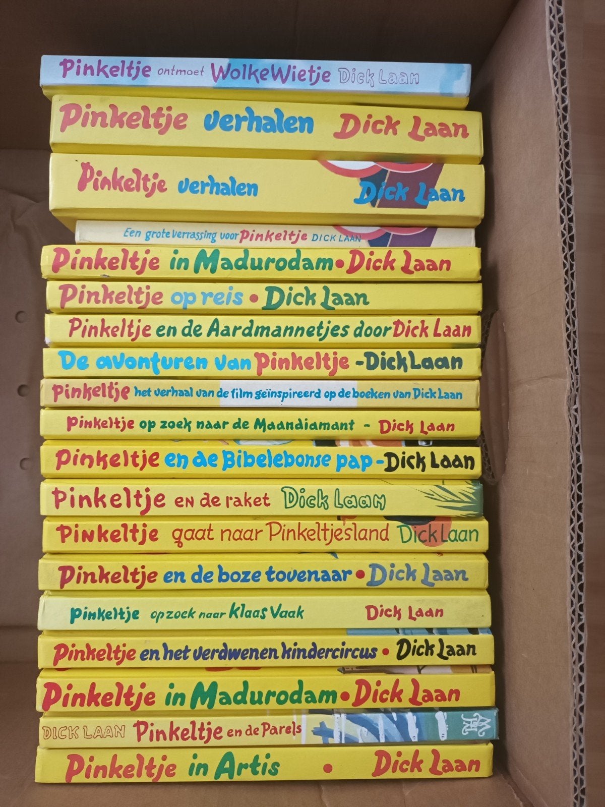 Partij Pinkeltje Boeken Collectie - Dick Laan (16 delen), Ophalen