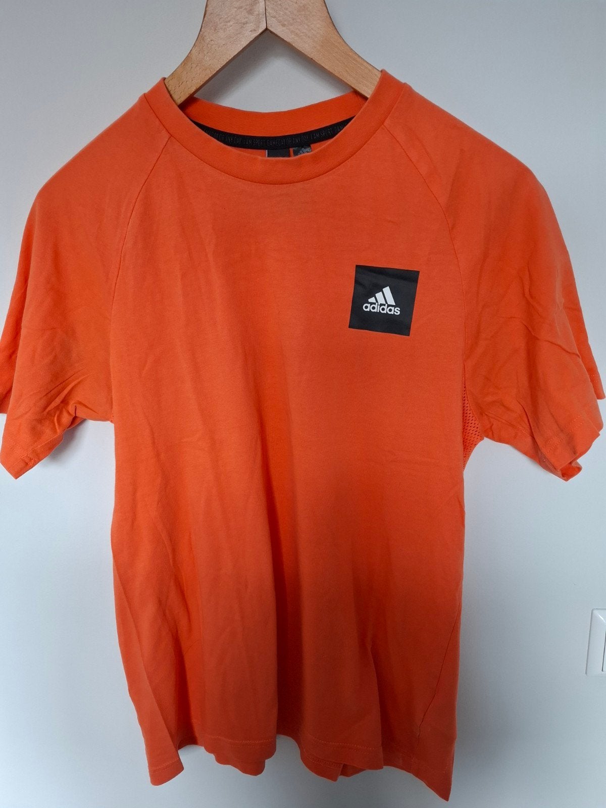 fijn sport t-shirt, maat S, Adidas, Oranje, Ophalen of Verzenden, Zo goed als nieuw, Adidas