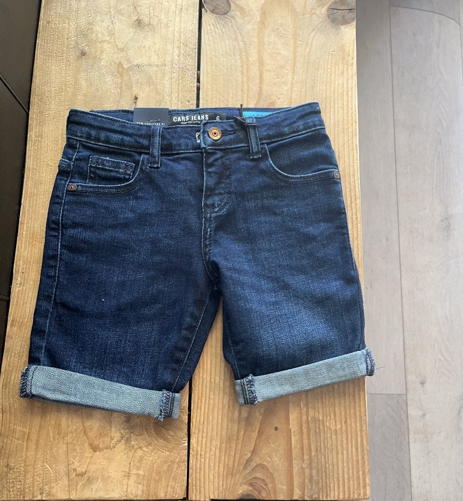 Cars Jeans korte spijkerbroek / short maat 116 advr 196, Kinderen en Baby's, Kinderkleding | Maat 116, Broek, Nieuw, Ophalen of Verzenden
