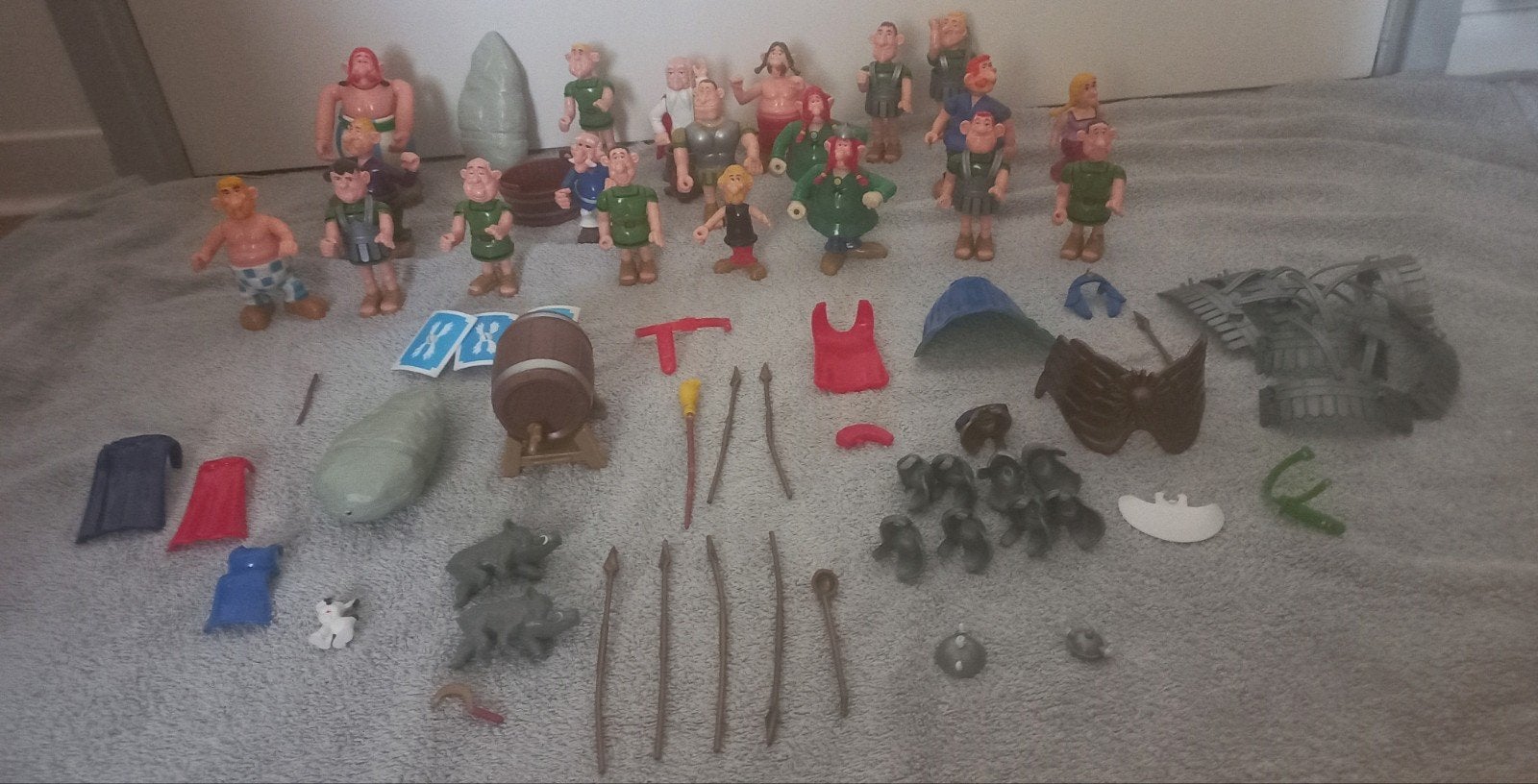 Asterix figuren Toycloud jaren 80, Ophalen of Verzenden