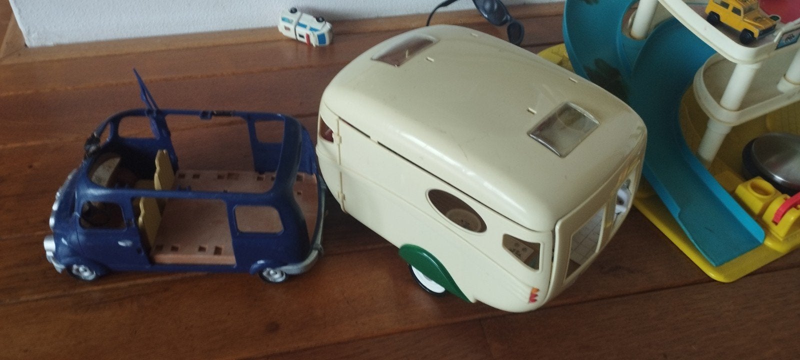 caravan met auto merk Smiley, Ophalen of Verzenden