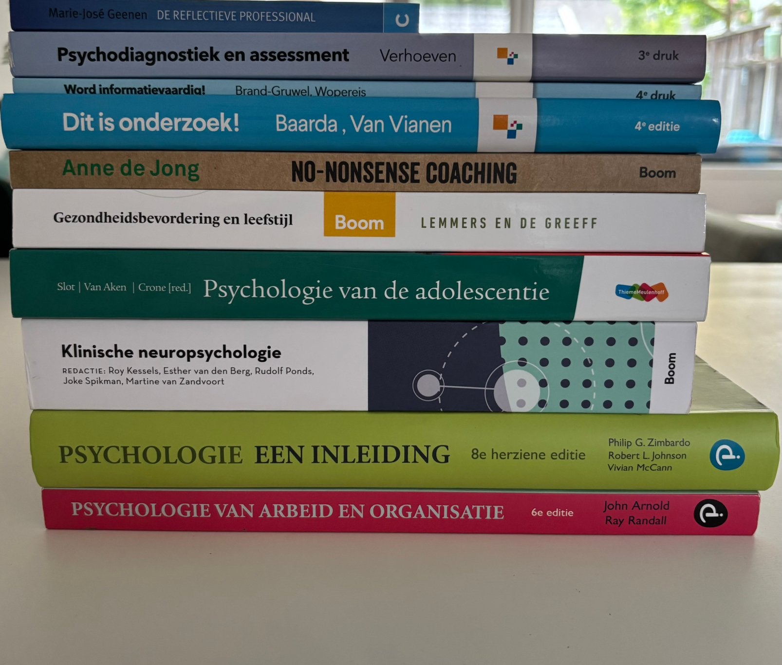 Volledige Toegepaste Psychologie boekenlijst leerjaar 1, Boeken, Studieboeken en Cursussen, Ophalen of Verzenden, Beta, Zo goed als nieuw