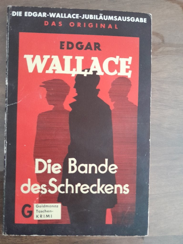 die Bande de Schreckens - Edgr Wallace, Ophalen of Verzenden, Gelezen, Edgar wallace