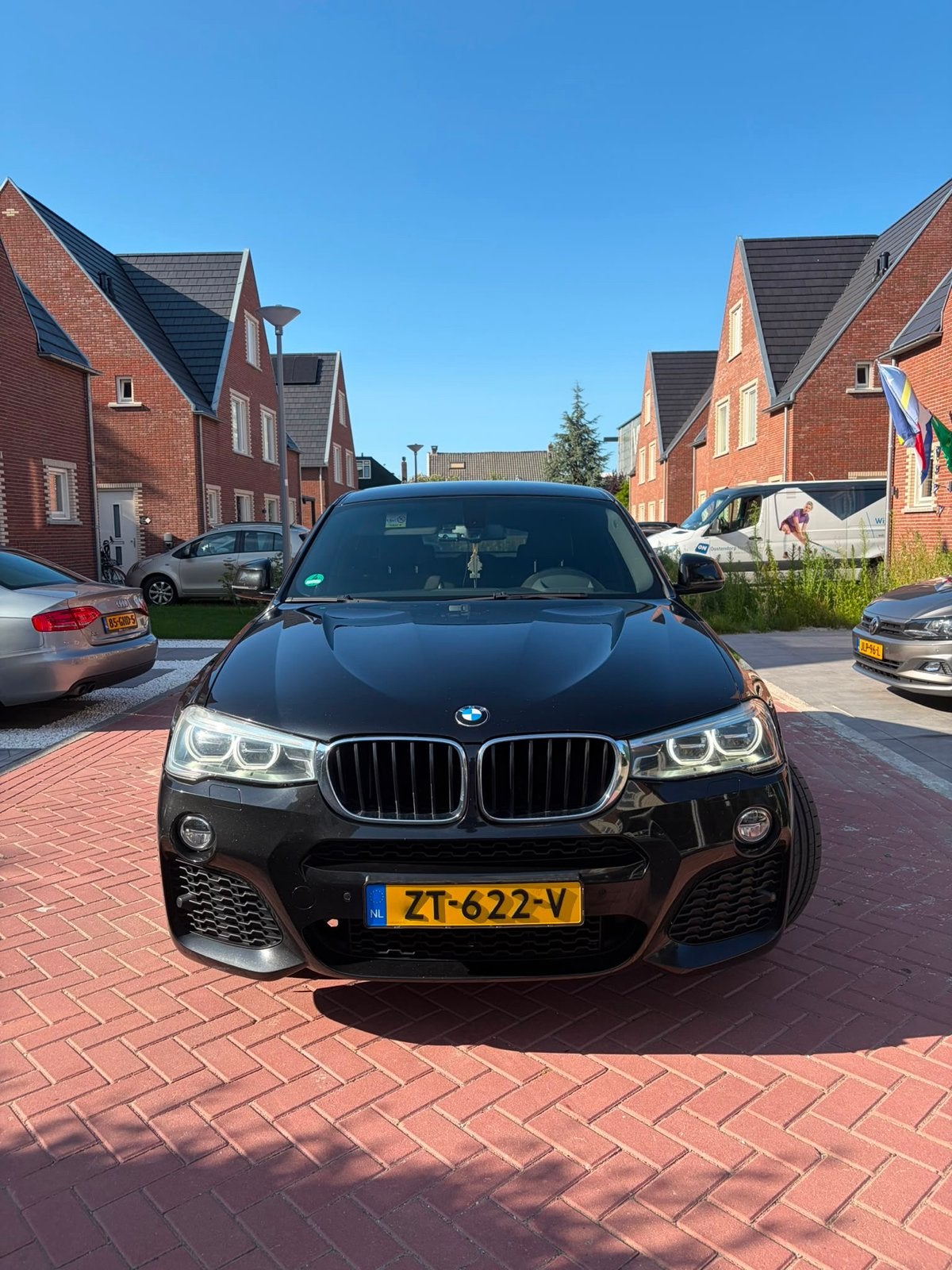 BMW X4 Xdrive 20DA 2016 Zwart, Auto's, Automaat, Euro 5, 1995 cc, Zwart