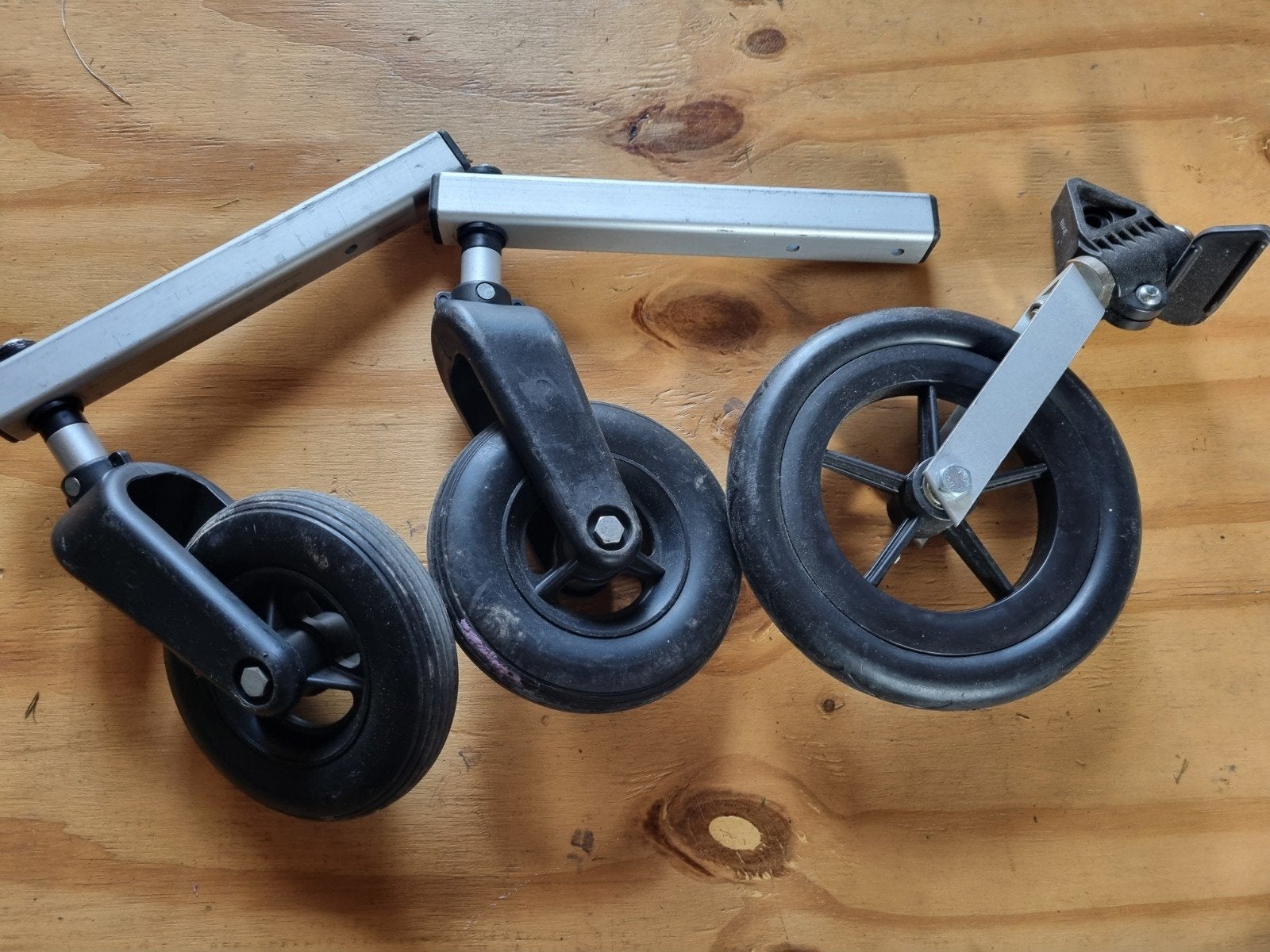 wielen voor Burley fietskar voor ombouw naar wandelwagen, Ophalen of Verzenden, Zo goed als nieuw, Overige merken