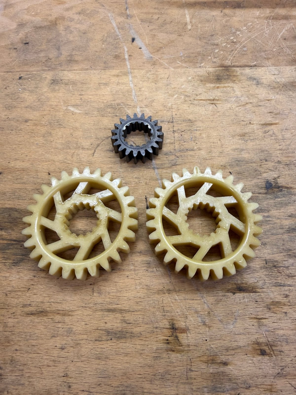 Rotax krukas tandwielen, Motoren, Verzenden, Gebruikt