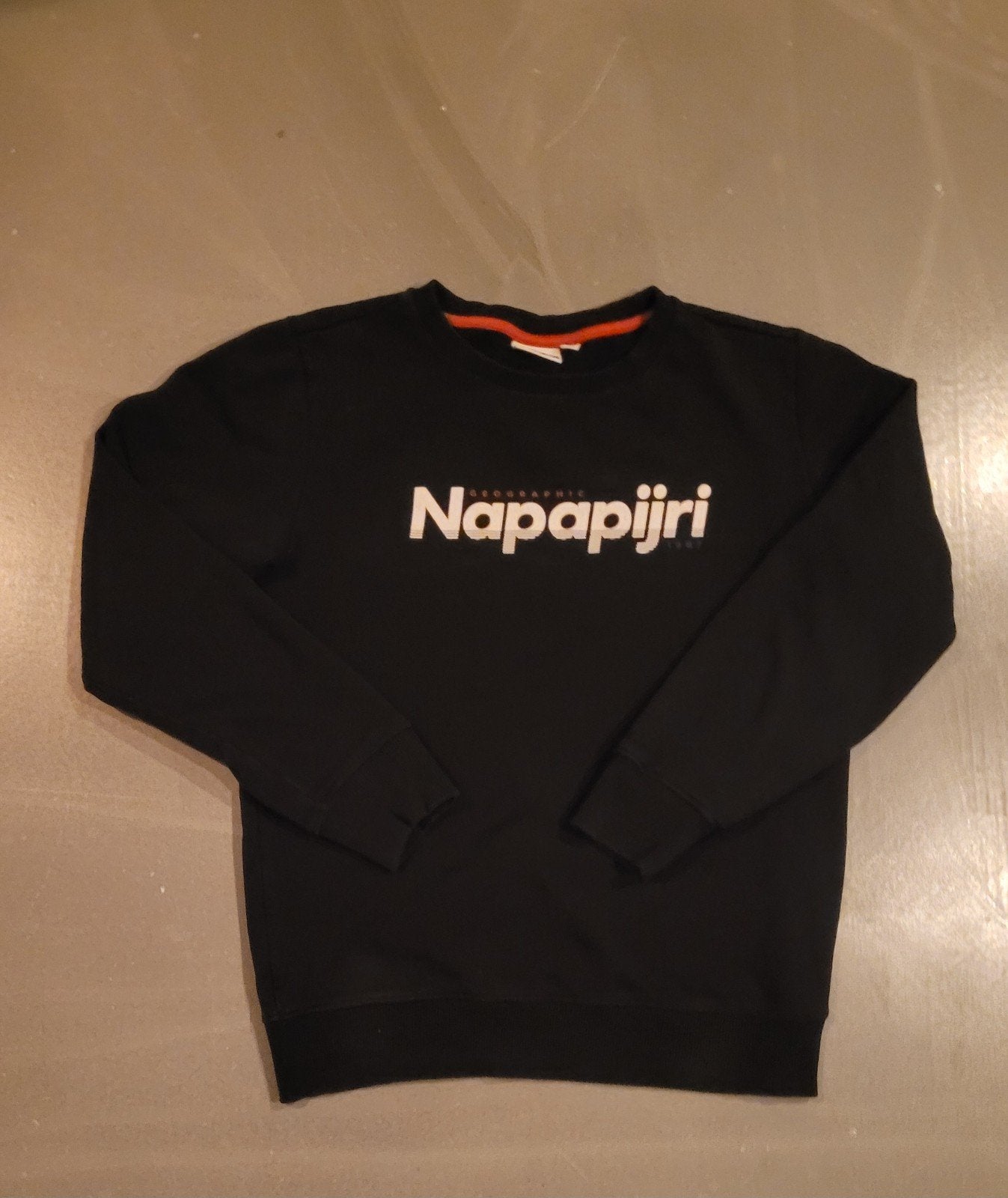 Zwarte Napapijri Trui, Kinderen en Baby's, Trui of Vest, Ophalen of Verzenden, Zo goed als nieuw, Jongen