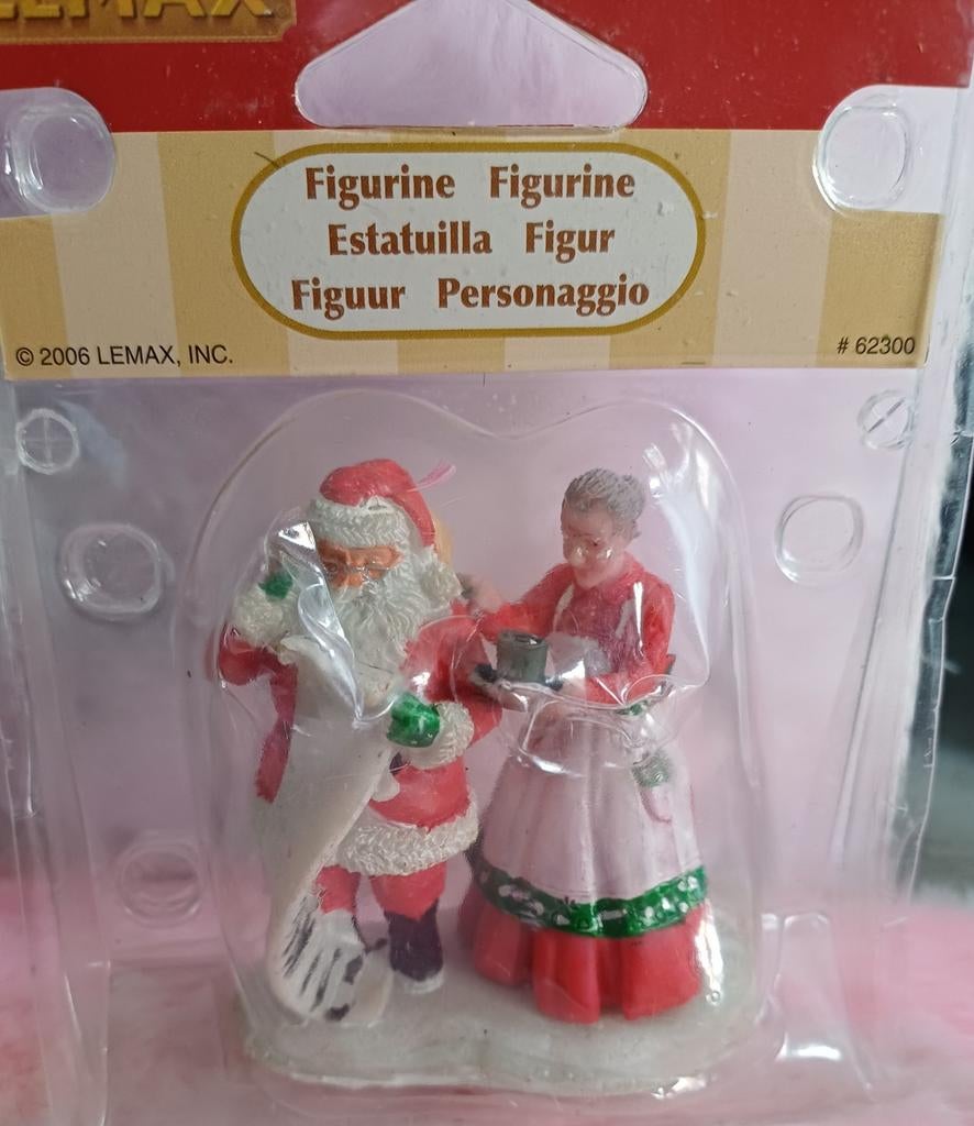 Lemax kerstman en kerstvrouw, Diversen, Kerst, Ophalen of Verzenden