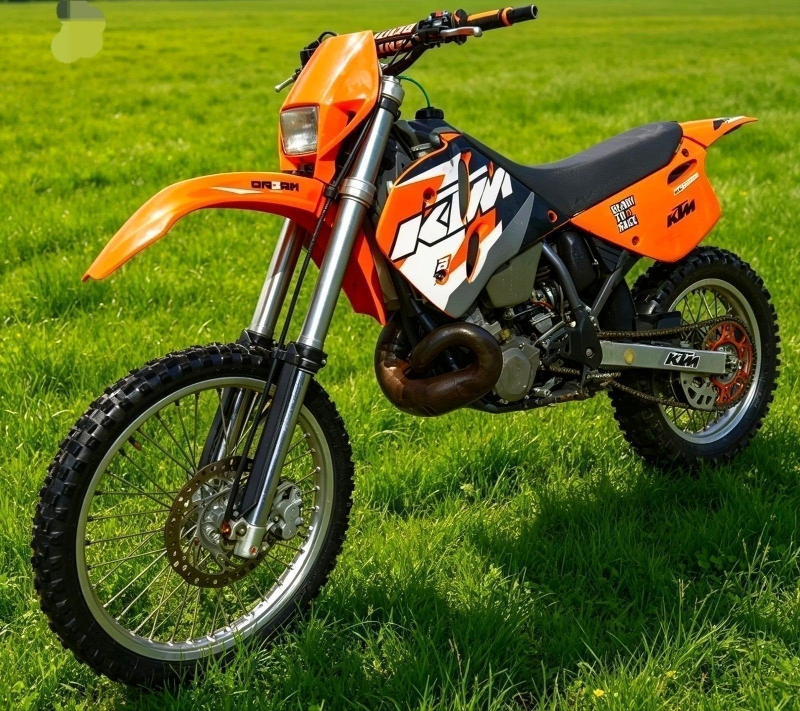 zeer mooie ktm exc 300 cc 2 takt crossmotor, Ophalen