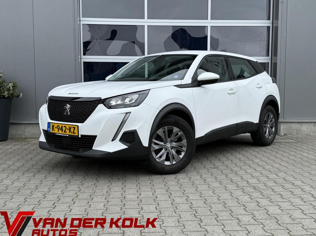 Peugeot 2008 1.2 PureTech Active | LED | CarPlay | Navigatie, Auto's, Parkeersensor, 101 pk, Gebruikt, Euro 6
