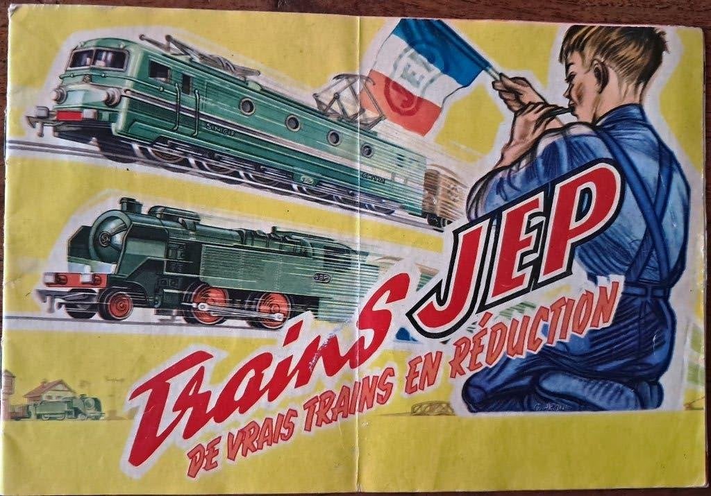 spoor 0 Catalogus jep. Trains jep de vrais trains, Ophalen of Verzenden