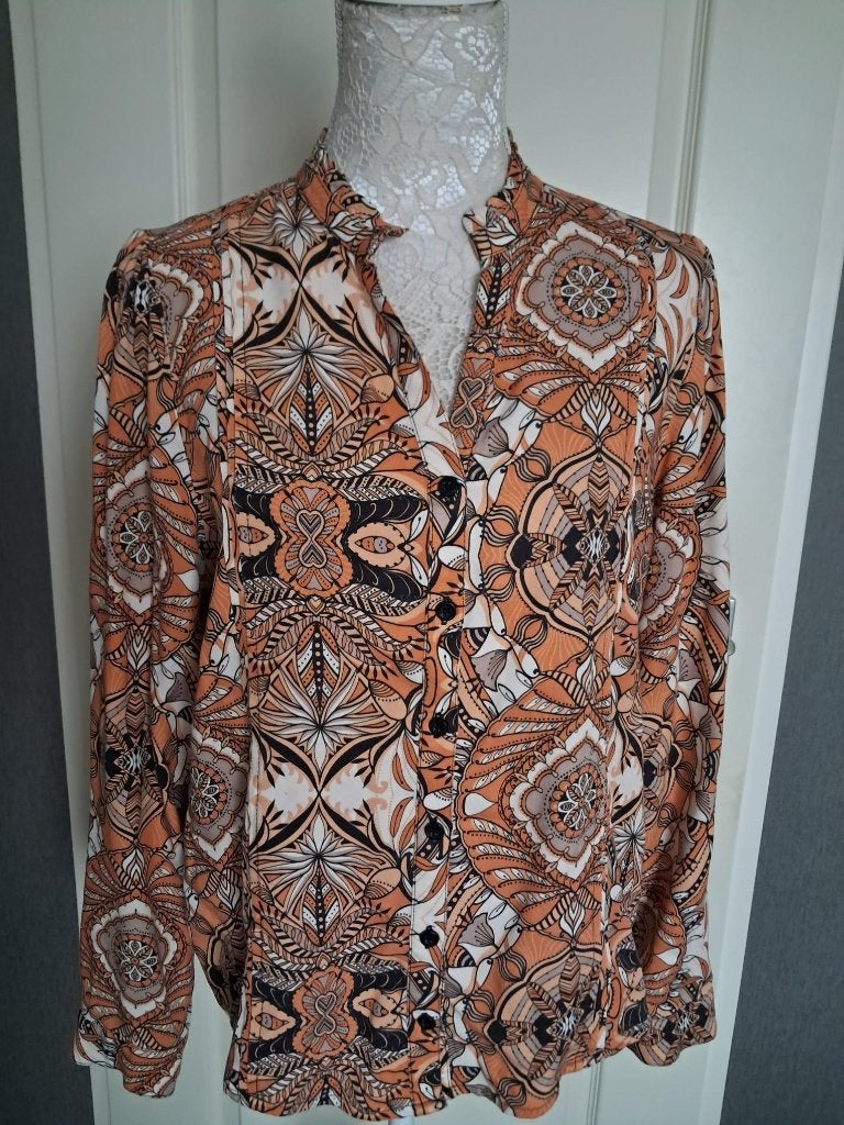 Blouse Elvira   Maat : 40, Maat 38/40 (M), Meerkleurig, Ophalen of Verzenden, Zo goed als nieuw