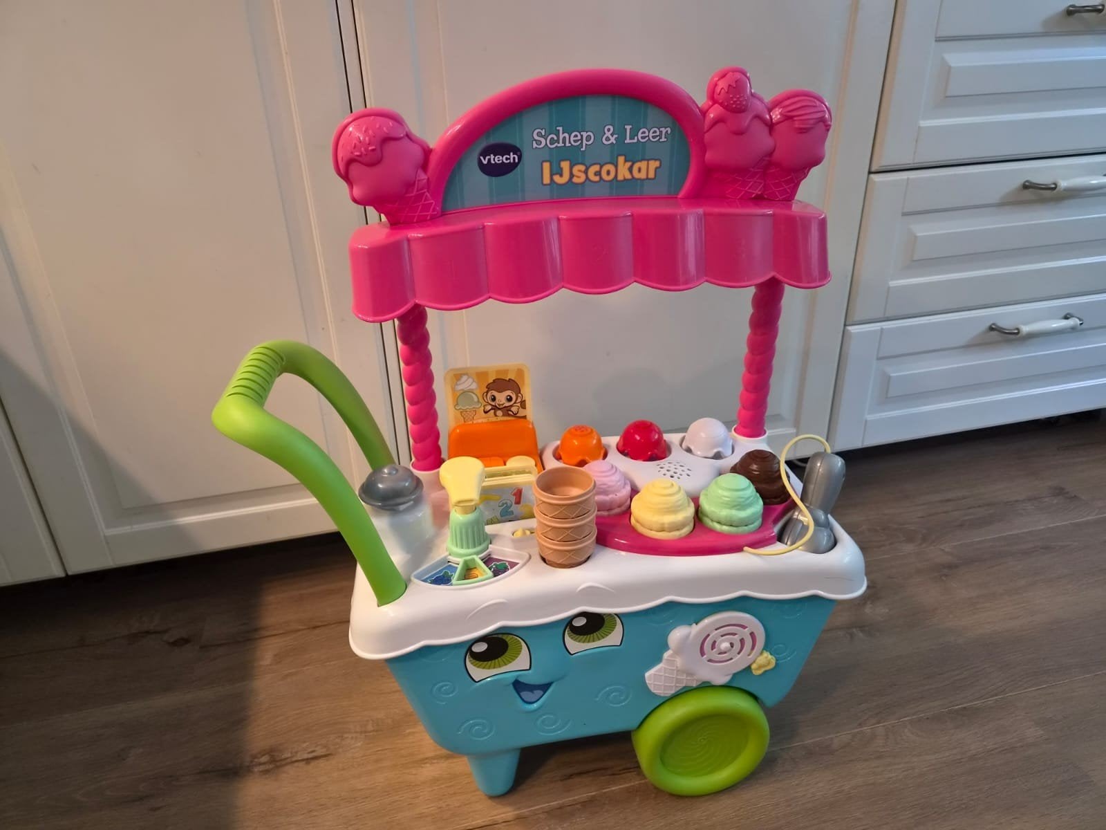 VTech Schep & Leer IJscokar - Interactief Speelgoed, Ophalen, Zo goed als nieuw, Jongen of Meisje