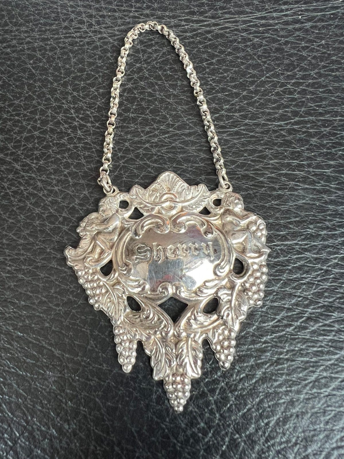 Decanter tag verzilverd, Art- Nouveau, Ophalen of Verzenden