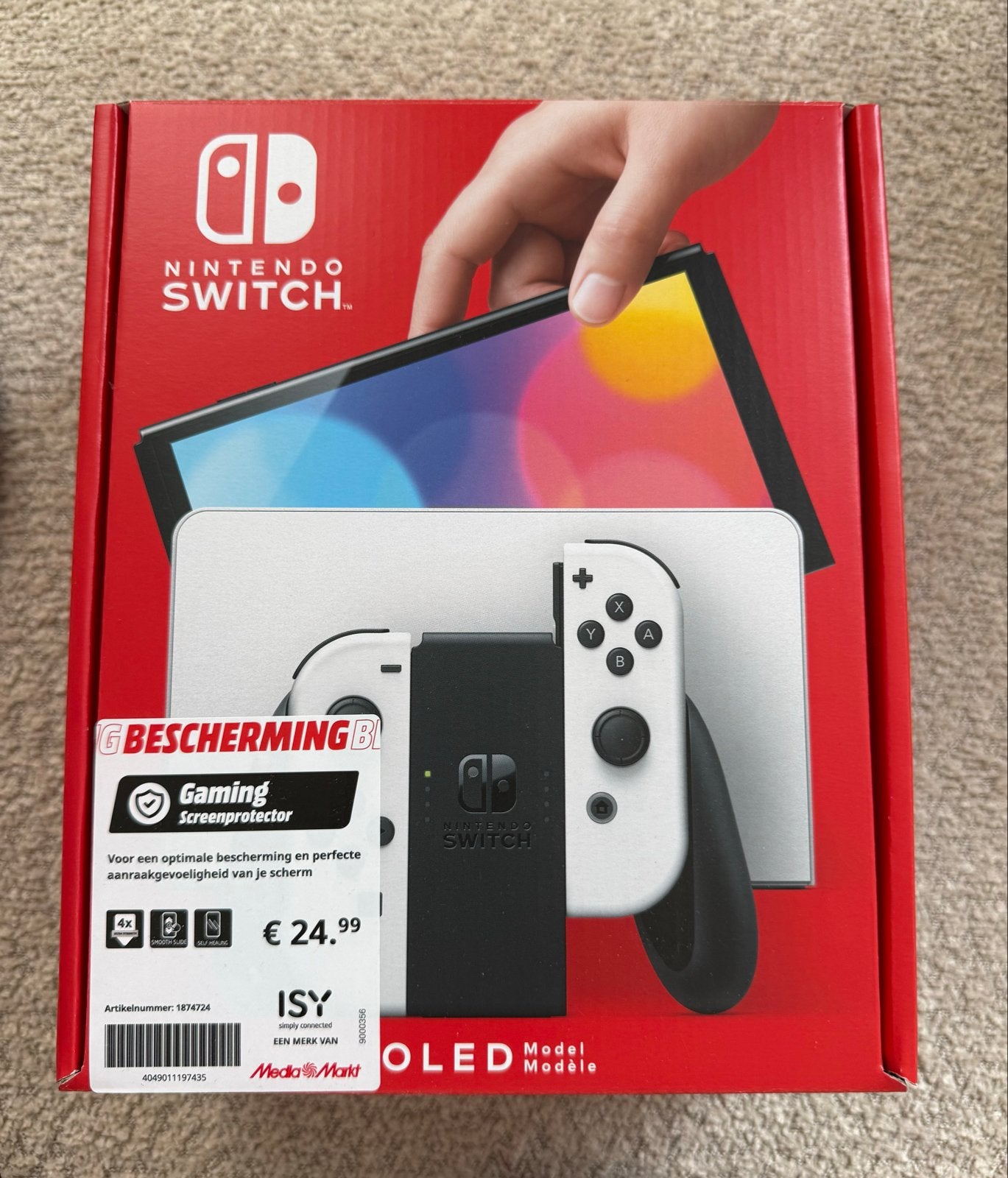 Nintendo Switch OLED Wit - Zo goed als nieuw