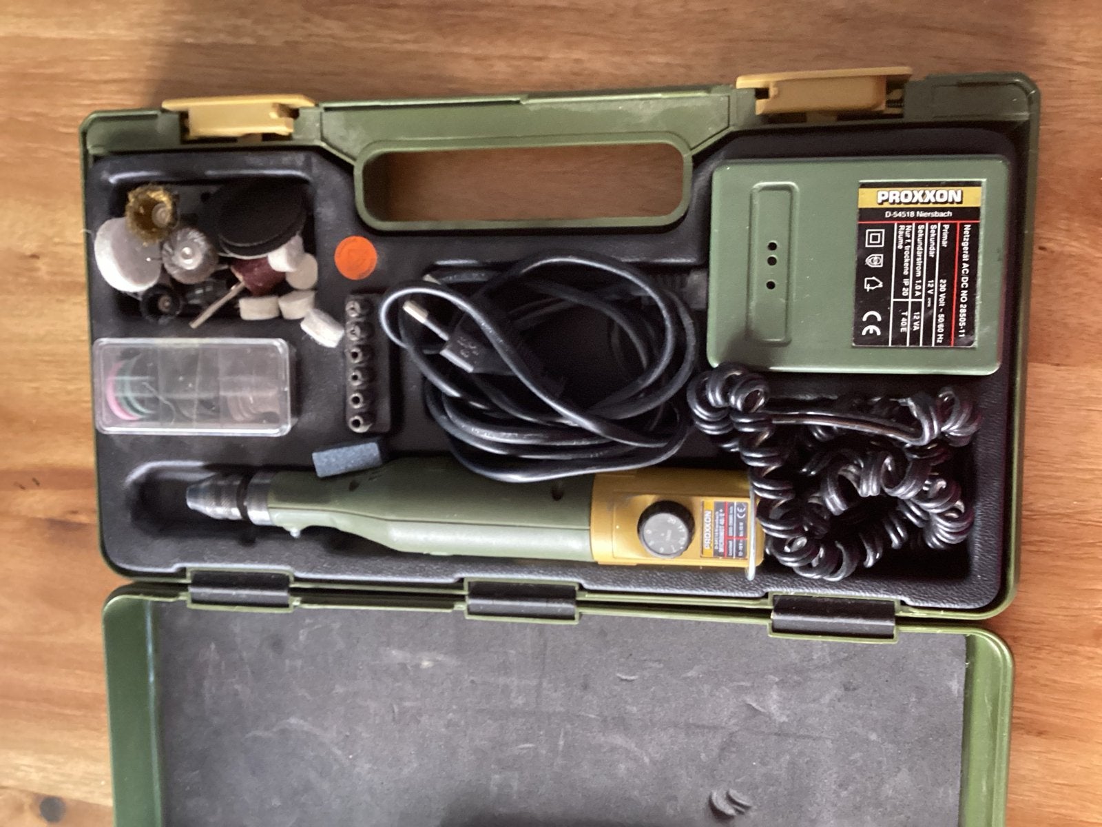 Proxxon Micromot TG 125/E en FX Tools 150-delige set, Ophalen of Verzenden, Zo goed als nieuw, Multitool