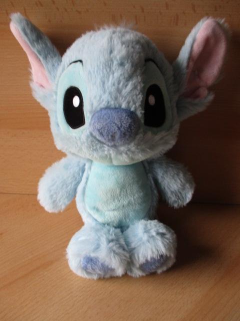 Disney Lilo en Stitch Stitch pluche  34cm  wollig Simba Toys, Ophalen of Verzenden, Overige figuren, Zo goed als nieuw, Beeldje of Figuurtje