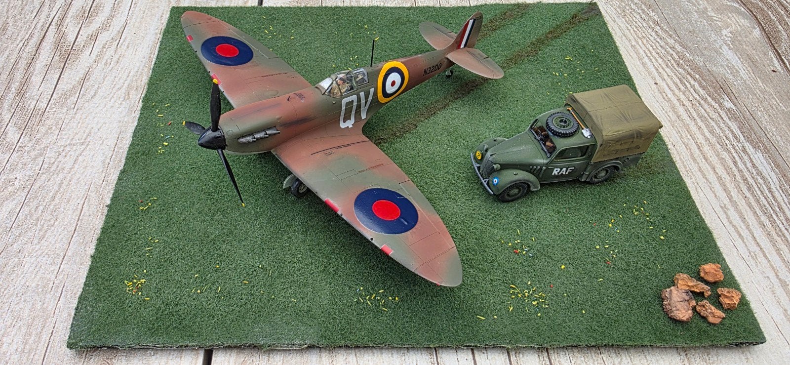 spitfire 1/48 tamiya, Ophalen, Zo goed als nieuw