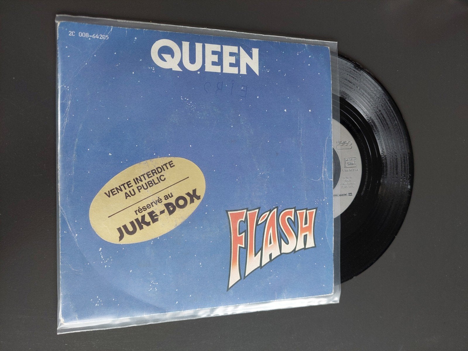 Queen flash, Cd's en Dvd's, Ophalen of Verzenden, Gebruikt, 7 inch, Overige genres