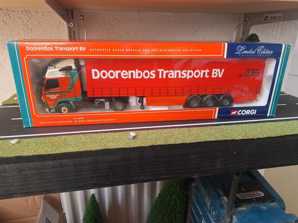 VOLVO FH12.    DOORENBOS.     Corgi, Ophalen of Verzenden, Nieuw, Bus of Vrachtwagen, Corgi