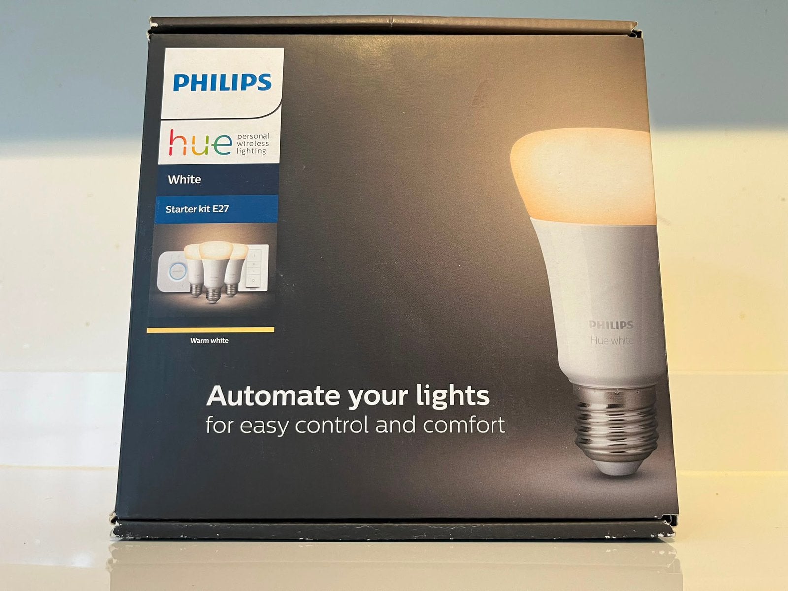 Philips hue starter kit E27- zonder de hue bridge, Ophalen of Verzenden, Nieuw