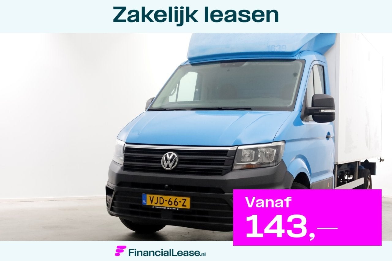Volkswagen Crafter 35 2.0 TDI E6 Bakwagen met achterdeuren 2, Voorwielaandrijving, Dealer onderhouden, Parkeersensor, Gebruikt