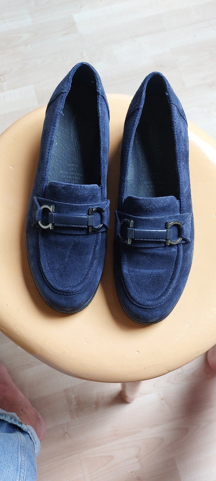 Medicus suède instappers - Maat 38, Ophalen, Medicus, Blauw, Instappers