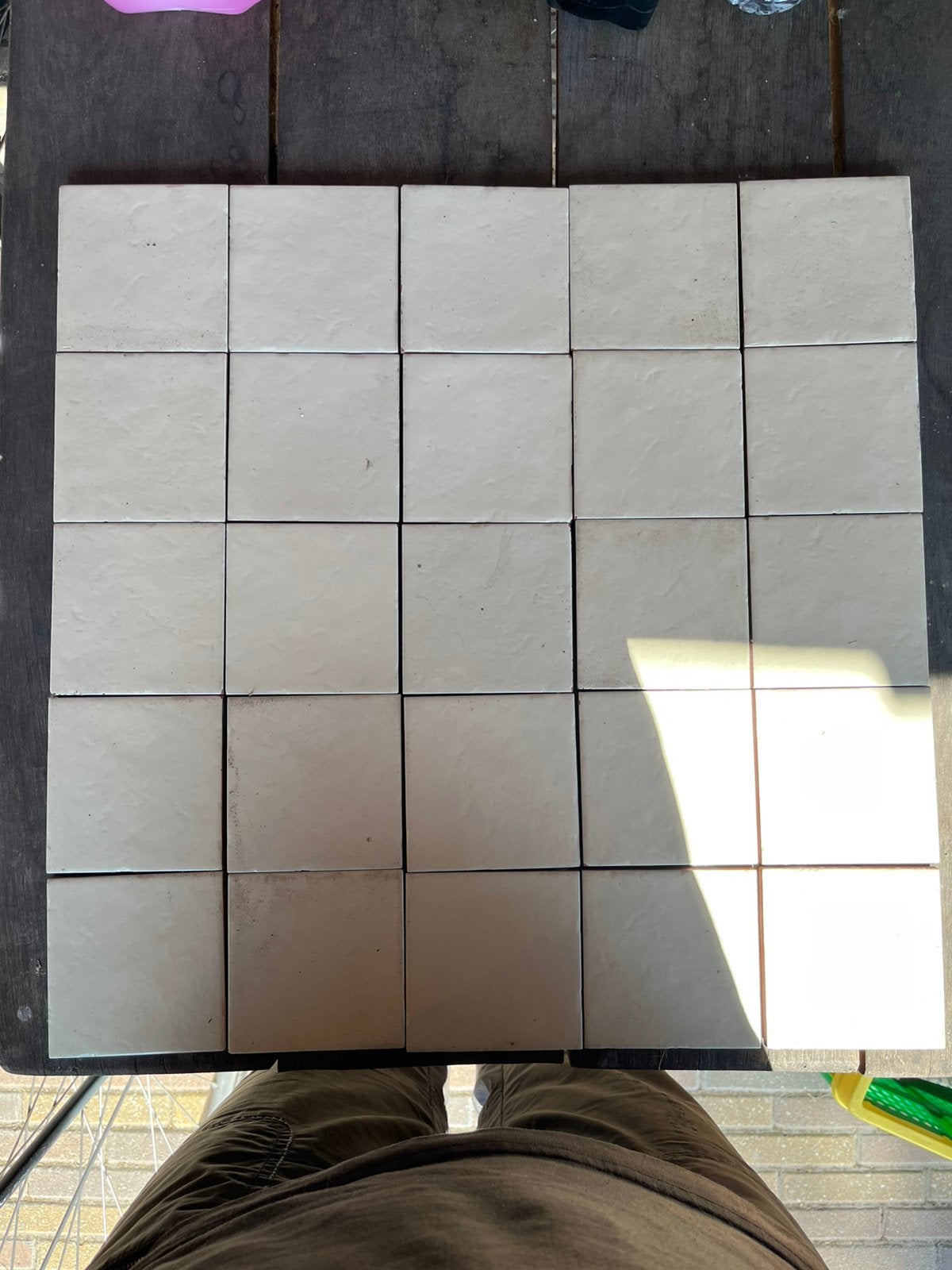 Oude friese witjes 10 x 10 cm 77 stuks, Ophalen, Minder dan 5 m², Wandtegels, Keramiek
