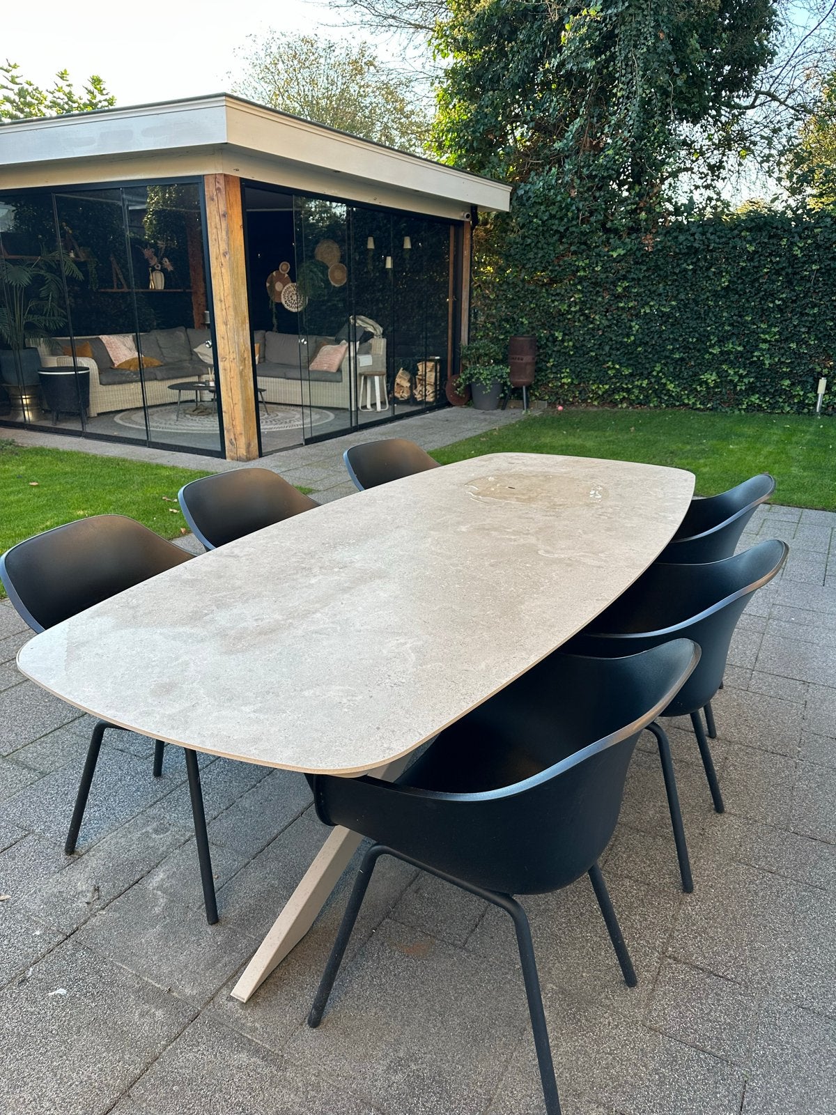 Tuinstoelen Hartman - 8 stuks - GRATIS, Ophalen, Zo goed als nieuw, Overige materialen