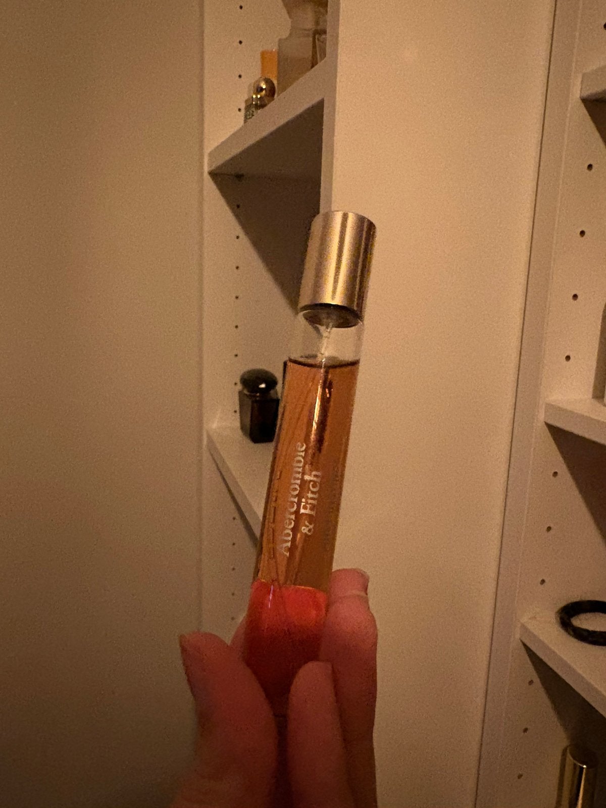 Abercrombie & Fitch First Instinct travelspray, Ophalen of Verzenden, Zo goed als nieuw
