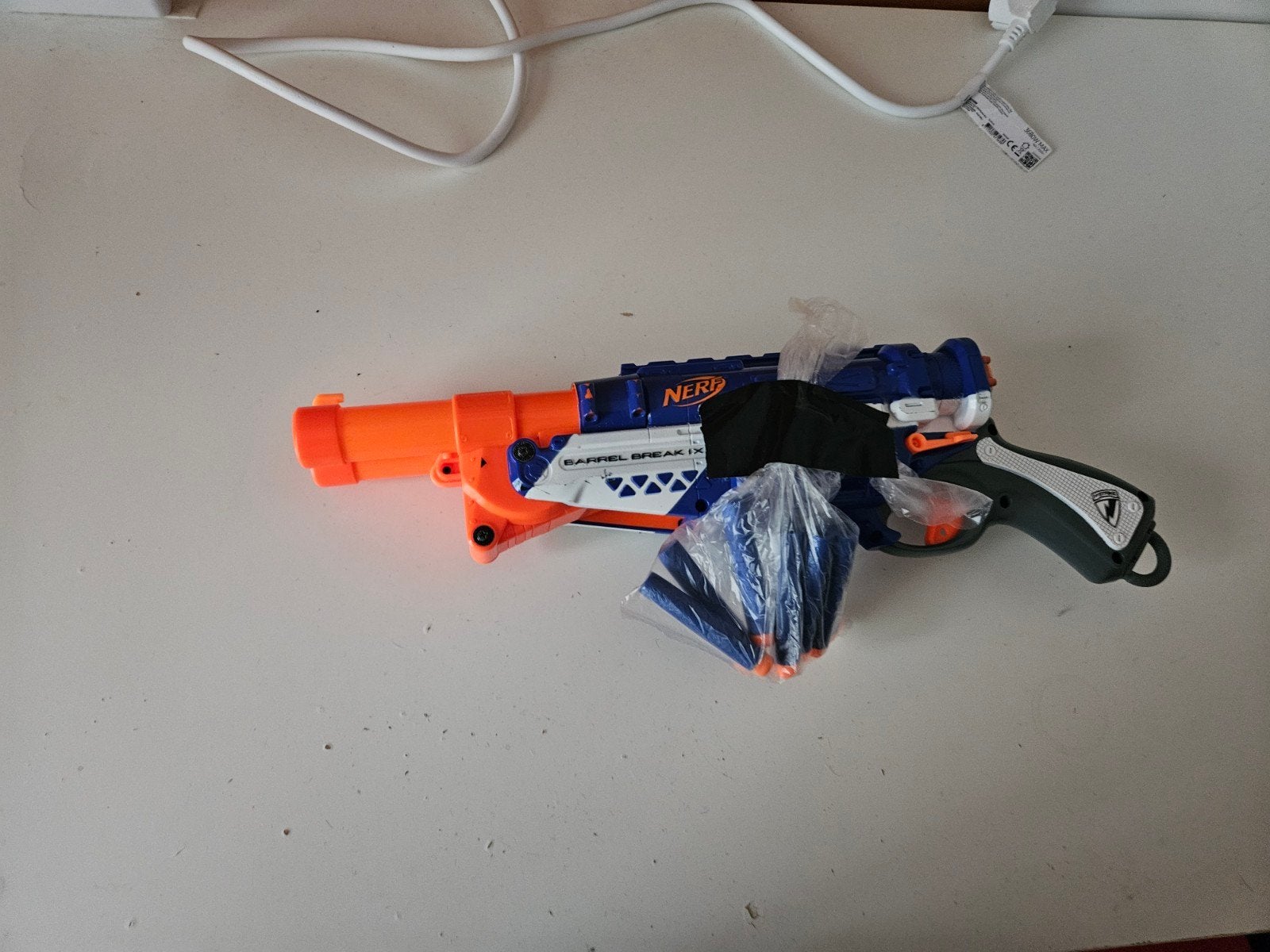 Nerf shotgun, Ophalen of Verzenden, Gebruikt