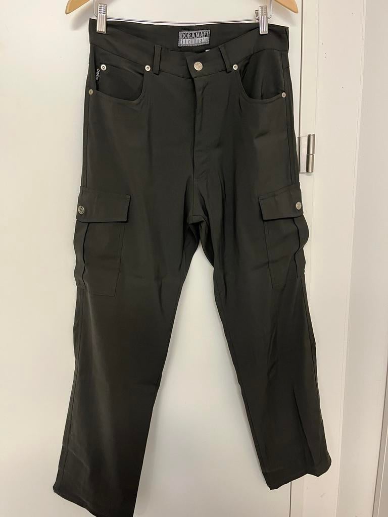 Donkergroene Cargo Broek - Zo goed als nieuw, Kleding | Dames, Ophalen of Verzenden, Zo goed als nieuw, Lang, Groen