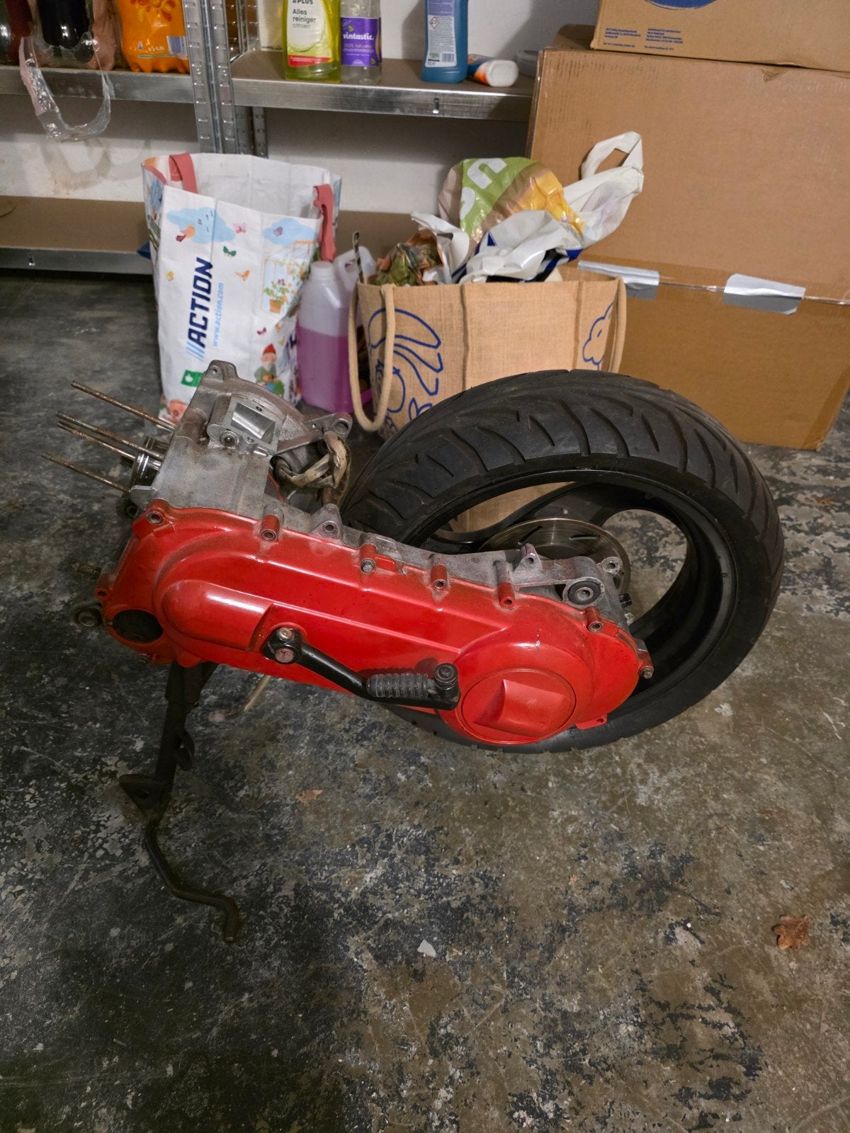 Scooter onderdelen: motorblok, kappen, frame, etc., Fietsen en Brommers, Brommeronderdelen | Scooters, Ophalen of Verzenden, Gebruikt