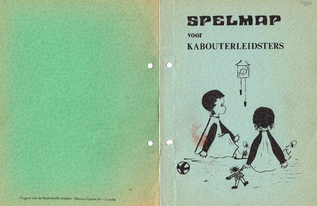 scouting Spelmap voor Kabouterleidsters (uitg. Ned. Gidsen), Verzamelen, Ophalen of Verzenden, Gebruikt, Boek of Tijdschrift