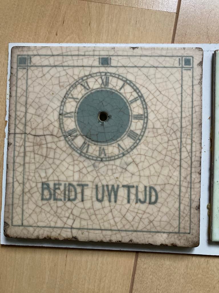 Tegeltableau met diverse tegels, Ophalen of Verzenden