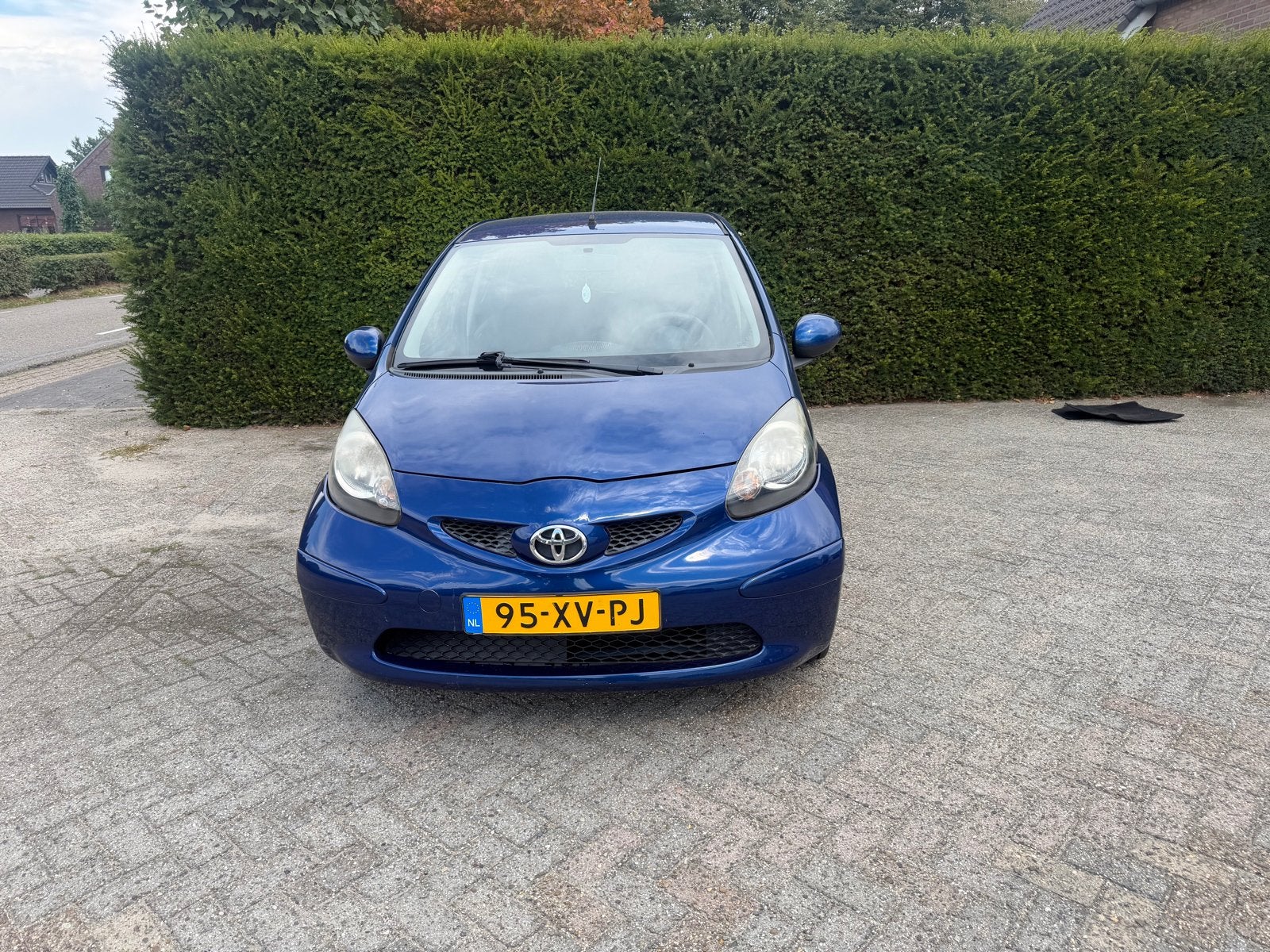 Toyota Aygo 1.0 12V Vvt-i 5DRS 2007 Blauw, Auto's, Voorwielaandrijving, 68 pk, Origineel Nederlands, Bedrijf