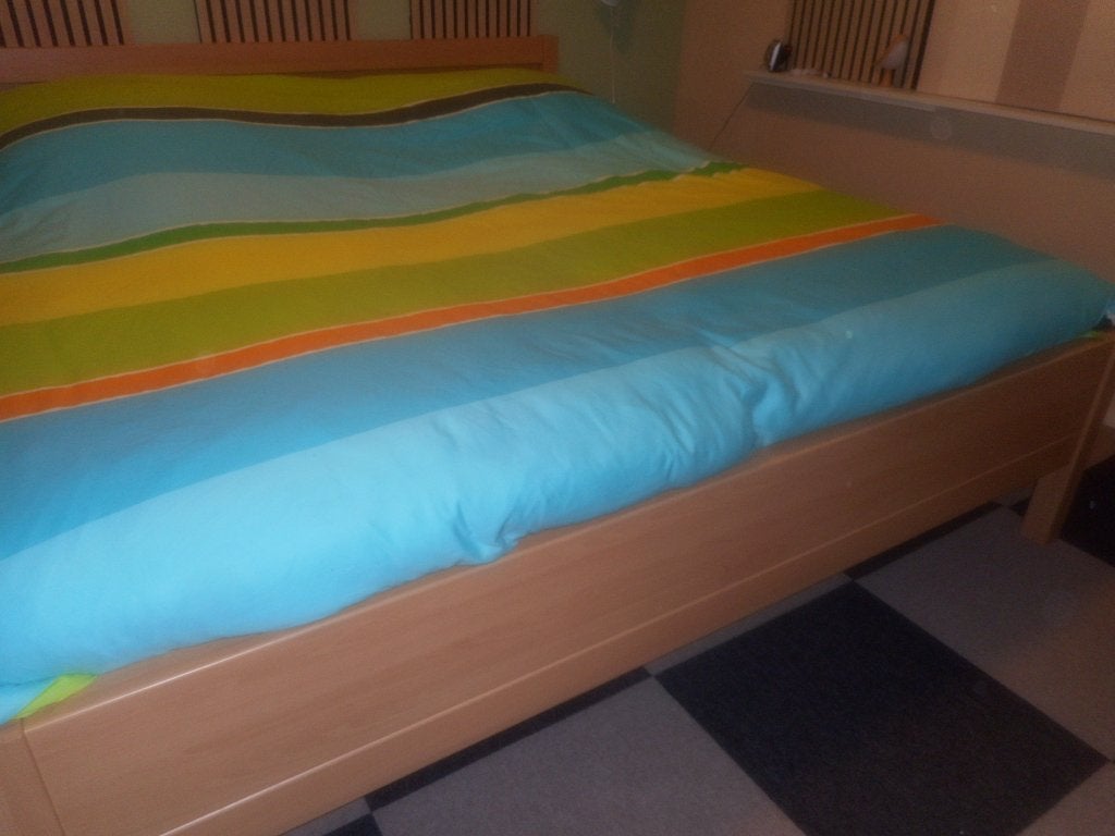 bed, 90 cm, Ophalen of Verzenden, Zo goed als nieuw, 200 cm