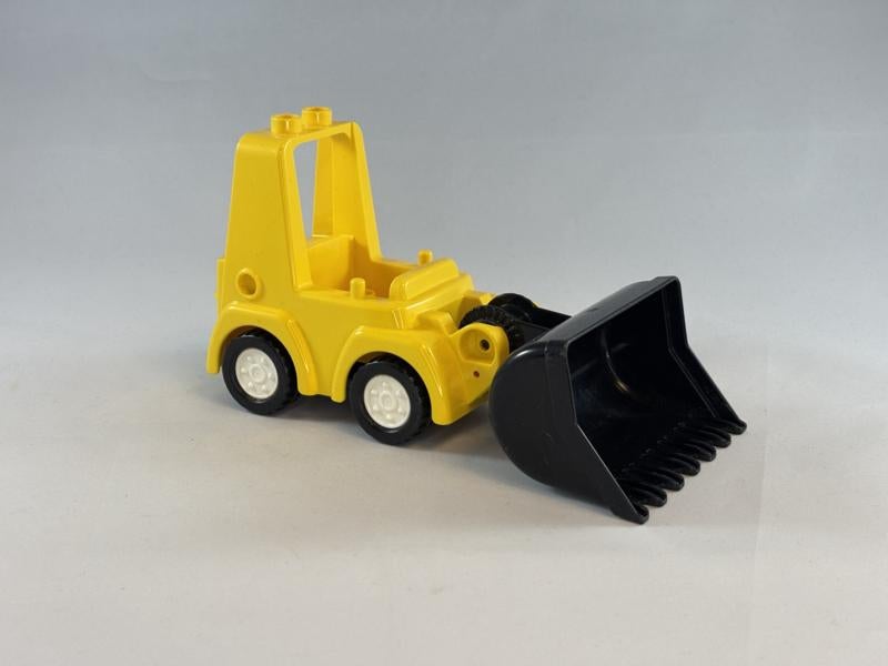 Duplo Bulldozer / shovel geel met zwart, Aastvej 1, 7190 Billund, Denemarken, Product.compliance@LEGO.com, Ophalen of Verzenden