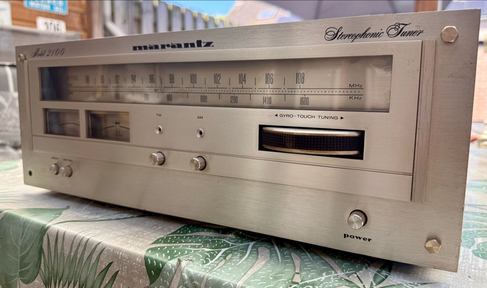 Marantz Stereophonic Tuner Model 2100 - Vintage Audio, Ophalen, Gebruikt, Analoog