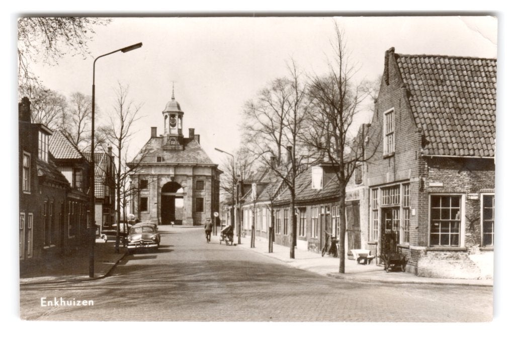 Enkhuizen, Ophalen of Verzenden, 1960 tot 1980, Gelopen, Noord-Holland