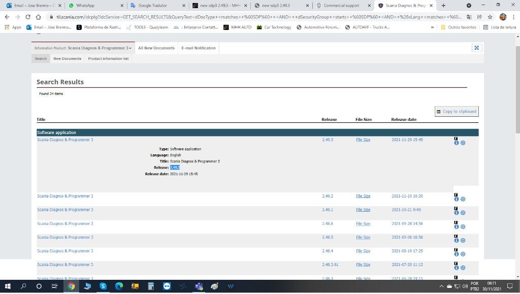 Scania Diagnos Programmeur SDP3 2.48.6 [2021], Verzenden