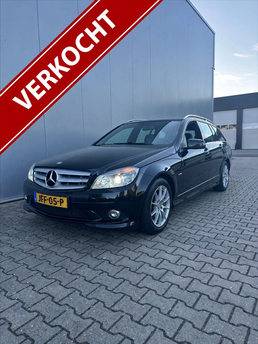 Mercedes-Benz C-Klasse *Rijk in de opties* vol boekjes/ondh, Auto's, Mercedes-Benz, 1800 kg, Zwart, Zwart, 5 stoelen