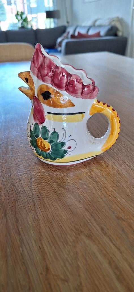 Traditionele italiaanse keramische haankan uit Deruta, Ophalen of Verzenden, Keramiek, Overige stijlen, Overige typen