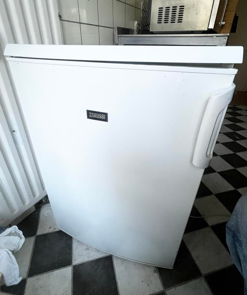 Zanussi Koelkast, 100 tot 150 liter, 45 tot 60 cm, Ophalen, 85 tot 120 cm